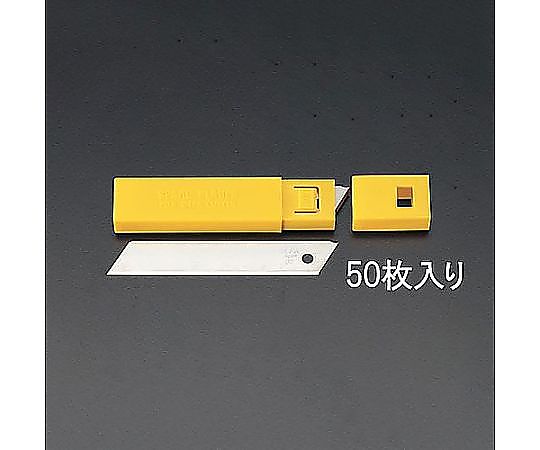 100x18x0.5mm ｶｯﾀｰﾅｲﾌ替刃･折れ線無(50枚)