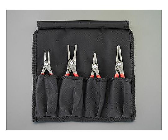 4本組 スナップリングプライヤー（軸・穴用）