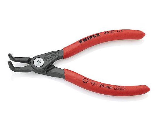 12 -25mm 穴用精密スナップリングﾌﾟﾗｲﾔｰ90ﾟ