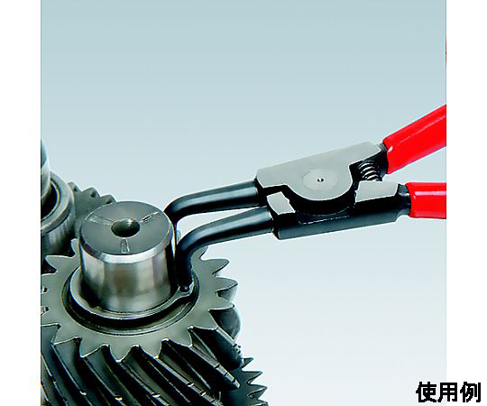 19 -60mm 軸用スナｯプリングプライヤー/90ﾟ