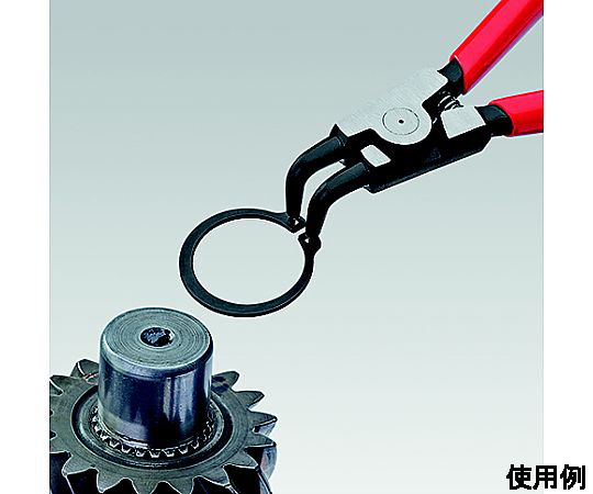 19 -60mm 軸用スナｯプリングプライヤー/90ﾟ