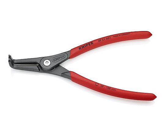 40-100mm軸用精密スナップリングﾌﾟﾗｲﾔｰ90ﾟ