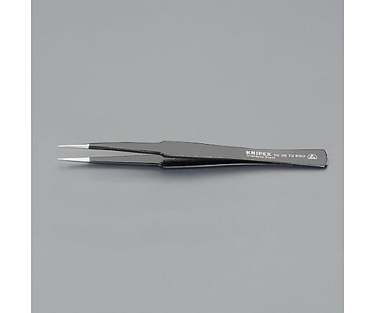0.5x130mm 精密用ピンセット(ｽﾃﾝﾚｽ製 ESD)