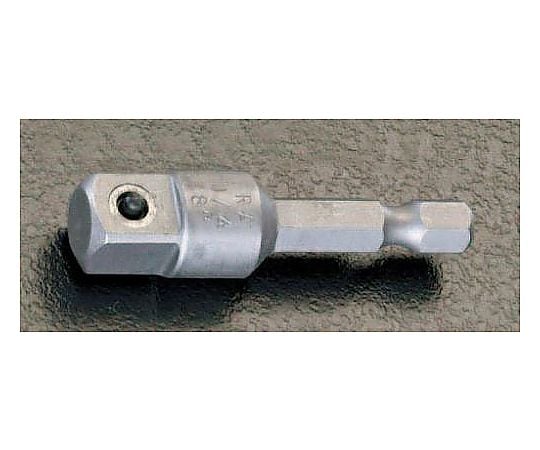 3/8"DRx1/4"HEX/ 50mm ｿｹｯﾄｱﾀﾞﾌﾟﾀｰ(ﾛｯｷﾝｸﾞ)