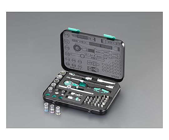1/4"DR ソケットレンチセット(ZYKLOP)