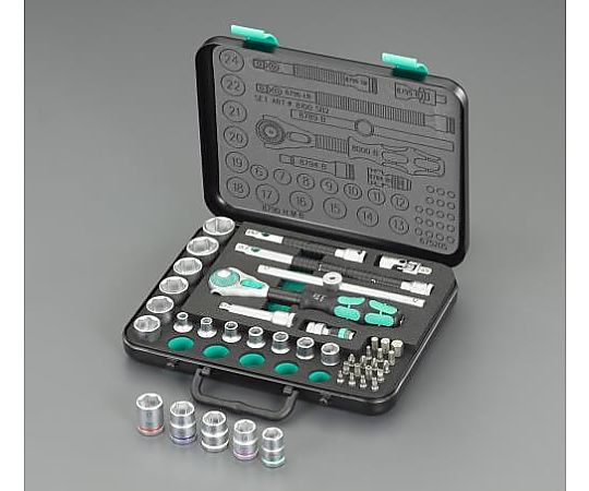 3/8"DR ソケットレンチセット(ZYKLOP)