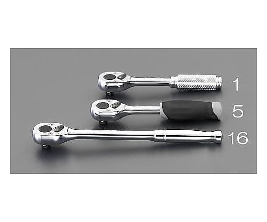 1/4"DR/115mm ラチェットハンドル