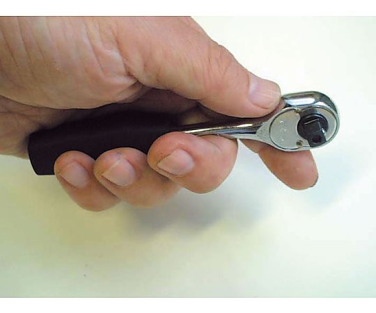 1/4"DR/115mm ラチェットハンドル(ﾛｯｷﾝｸﾞ)