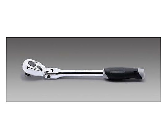 1/4"DR/161mm ラチェットハンドル(首振型)