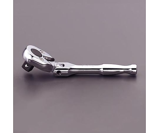 3/8"DR/120mm ラチェットハンドル(首振り)