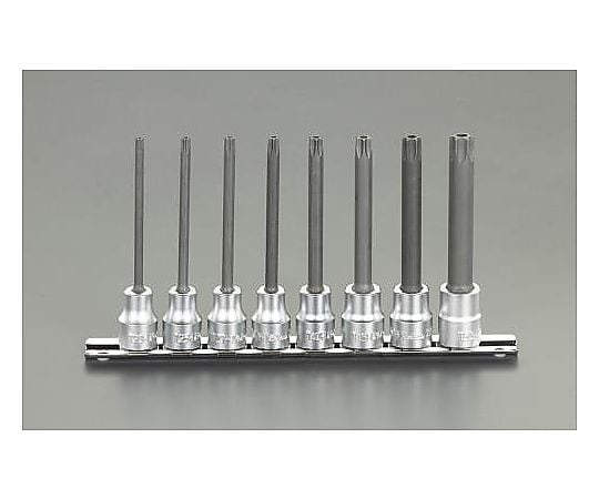 3/8"DR/100mm [Bore-Torx]ﾛﾝｸﾞﾋﾞｯﾄｿｹｯﾄｾｯﾄ