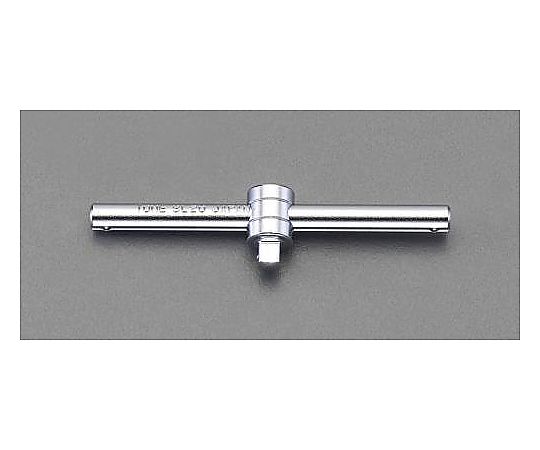 1/4"DR Ｔ型スライドハンドル(ｾﾝﾀｰﾛｯｸ式)