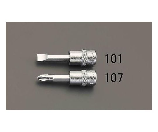 1/4"DR/6x0.8mm [-]ﾄﾞﾗｲﾊﾞｰﾋﾞｯﾄソケット