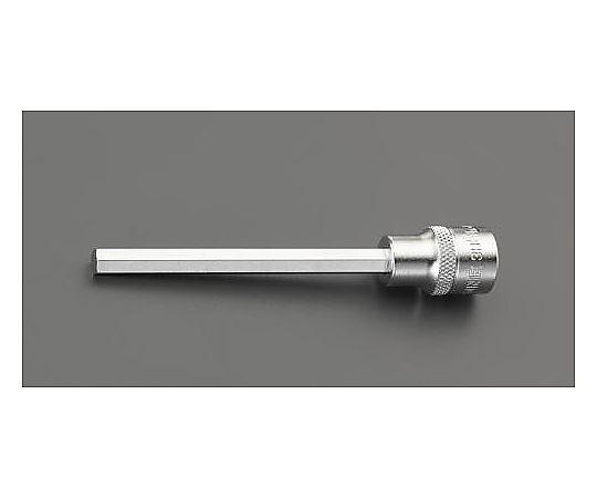 3/8"DR/ 6x100mm [INHEX]ビットソケット