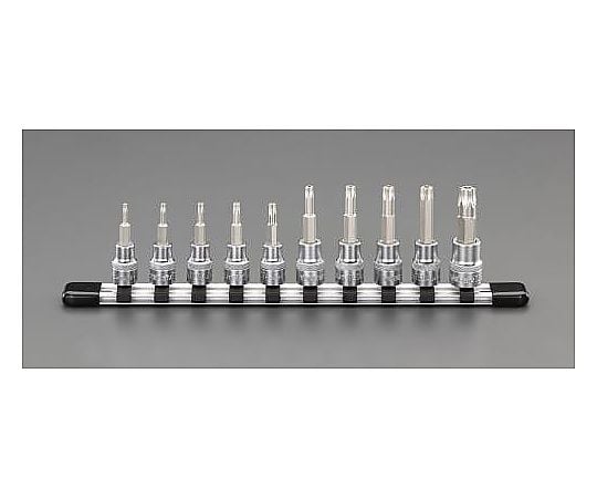 3/8"DR/T10-T55 [Bore-Torx]ﾋﾞｯﾄｿｹｯﾄｾｯﾄ