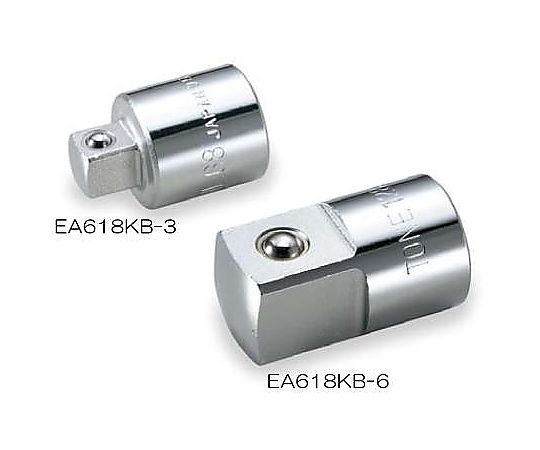 1/2"DRx3/8"DR 凹凸ソケットアダプター