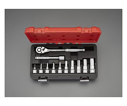 1/2"DR/3-19mm [INHEX]ビットソケットｾｯﾄ