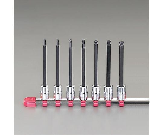 3/8"DR/1/8"-5/16"/7個組 Ball-Hexﾋﾞｯﾄｿｹｯﾄ