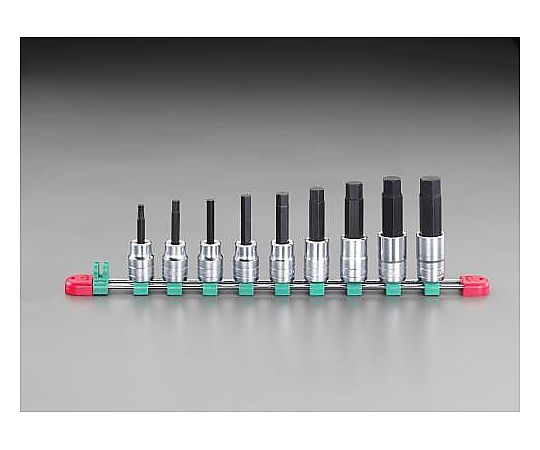 1/2"DR/3/16"-5/8" [HEX]ビットソケットｾｯﾄ