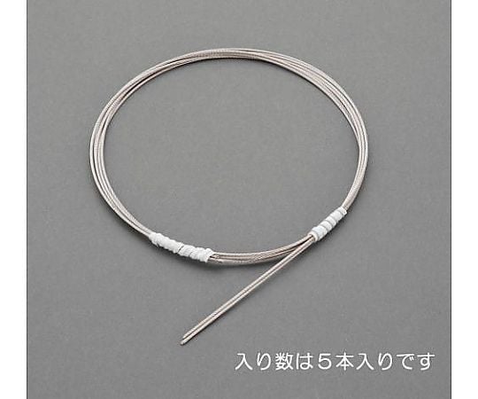 3.0mmx1m/7x7 ワイヤーロープ(ｽﾃﾝﾚｽ/5本)