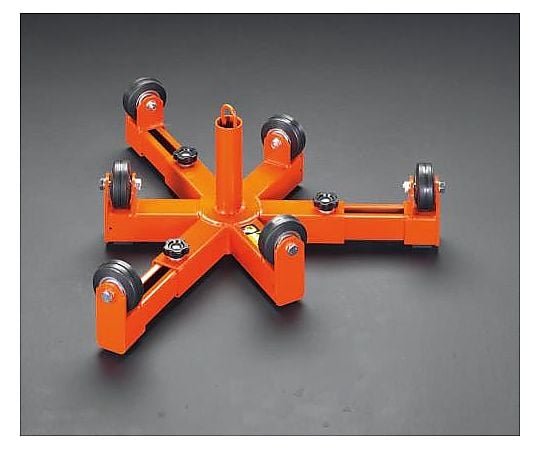 1200mm ｹｰﾌﾞﾙﾄﾞﾗﾑ用ローラー(脚部ｽﾗｲﾄﾞ式)