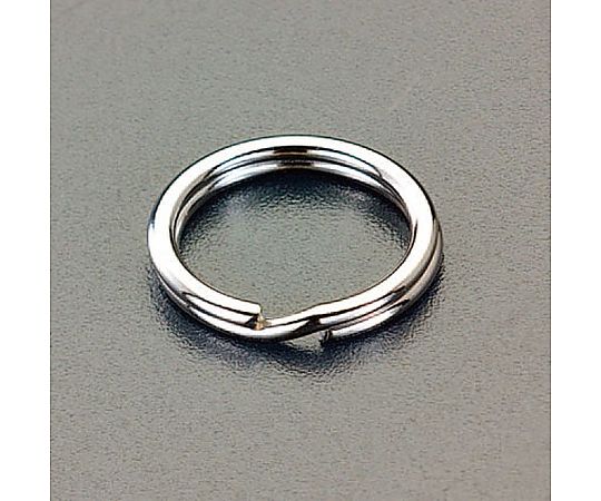 21.8×1.7mm キーリング（スチール製/10個）