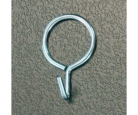 40mm パイプフック(ｸﾛｰﾑﾒｯｷ/10個)