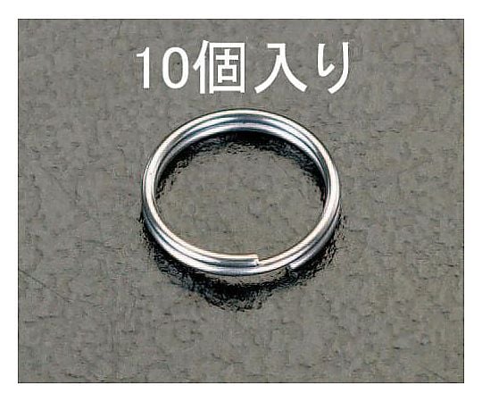 0.8x 5mm ２重リング(ｽﾃﾝﾚｽ製/10個)