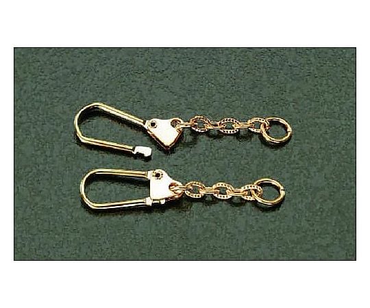 25mm チェーン付キーリング(2個)