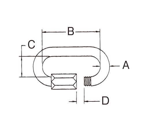 78-0438-50 108x29.5x 16mm クイックリング(ｽﾁｰﾙ/Zinc) EA638H-13