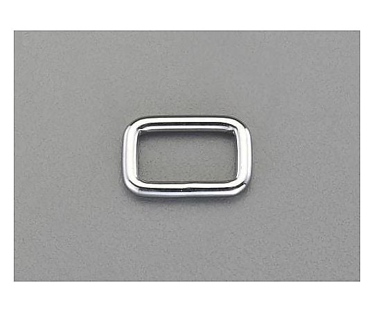 21x39x5mm 四角リング(ｽﾃﾝﾚｽ製)