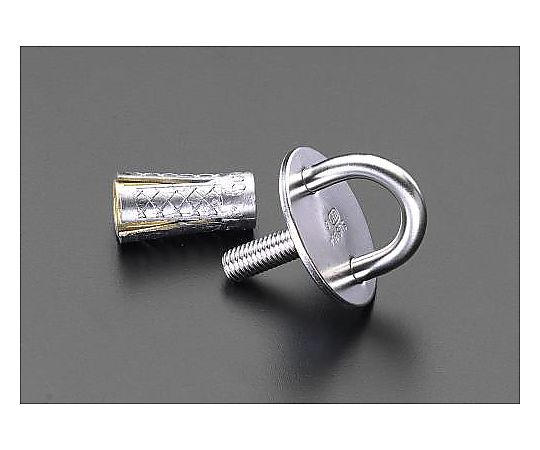 M8 ラウンドアイ/ｱﾝｶｰ付(ｽﾃﾝﾚｽ製)