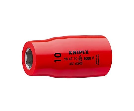 1/2"DRx10mm 絶縁ソケット