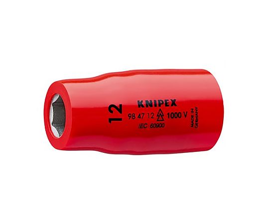 1/2"DRx12mm 絶縁ソケット