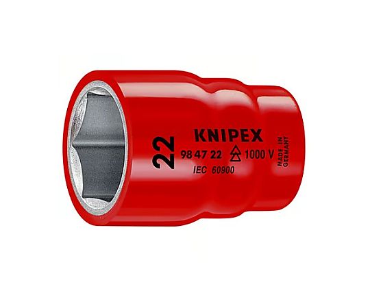 1/2"DRx22mm 絶縁ソケット