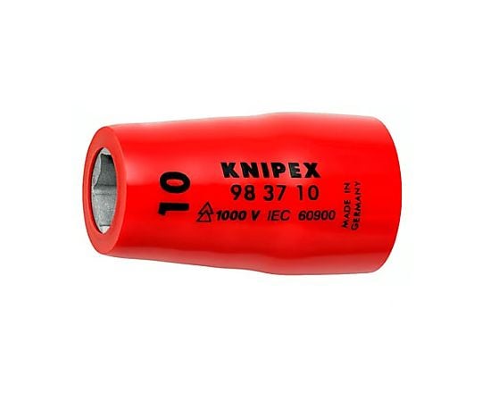 3/8"DRx10mm 絶縁ソケット