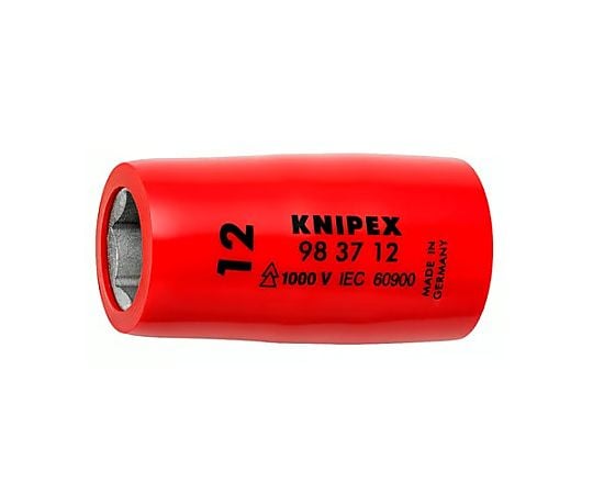 3/8"DRx12mm 絶縁ソケット