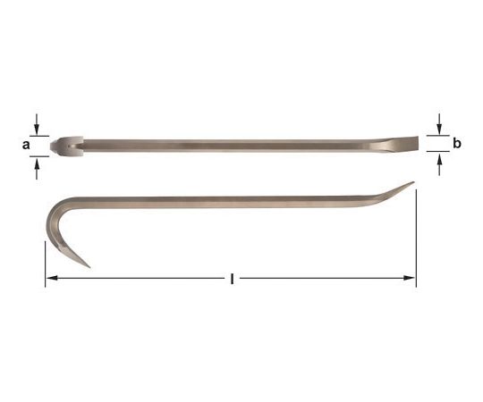 78-0454-88 3300g/22x920mm バール(ﾉﾝｽﾊﾟｰｷﾝｸﾞ) EA642KS-4 【AXEL