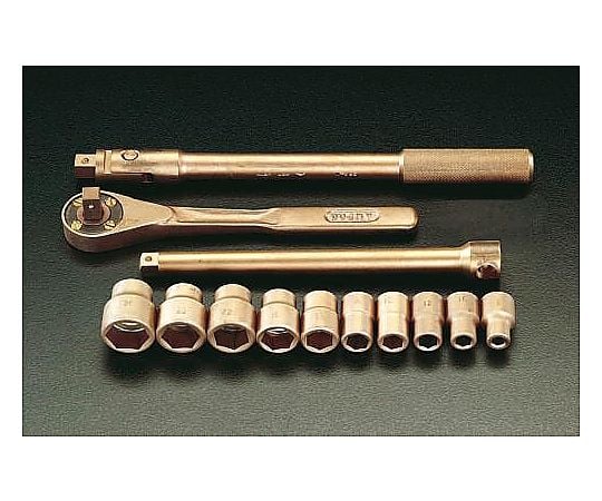 1/2"sq ソケットレンチセット(ﾉﾝｽﾊﾟｰｷﾝｸﾞ)