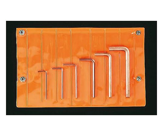 ６本組六角棒レンチ(ﾒﾄﾘｯｸ･ﾉﾝｽﾊﾟｰｷﾝｸﾞ)