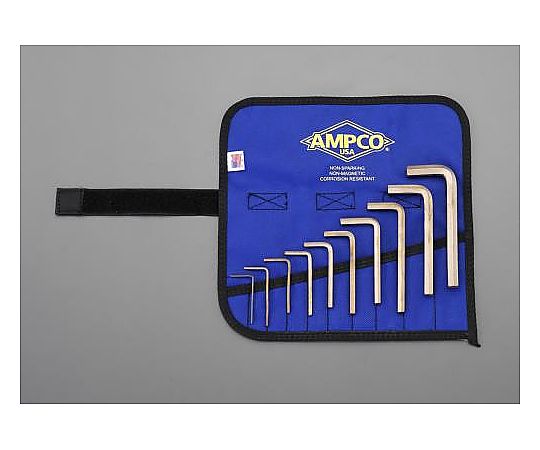 10本組 六角棒レンチ(ｲﾝﾁ･ﾉﾝｽﾊﾟｰｷﾝｸﾞ)