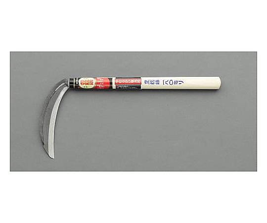 180mm/ 385mm 木柄薄鎌(片刃)