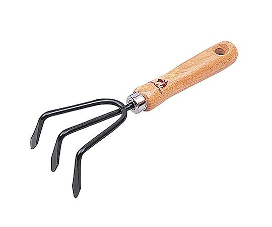 200mm 根かき(三本爪/ｽﾁｰﾙ製)