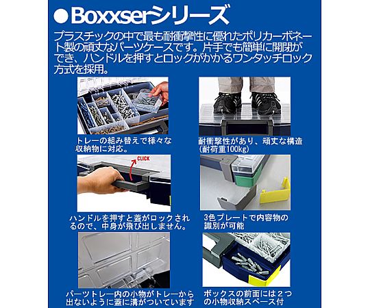 78-0465-30 Handy Box 347 x 305 x 342mm EA661AC-110 【AXEL