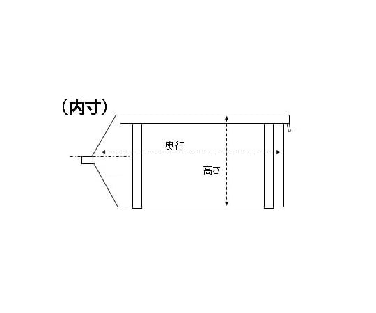 121x180x84mm パーツトレー(重ね置型/60個)　EA661CS-11