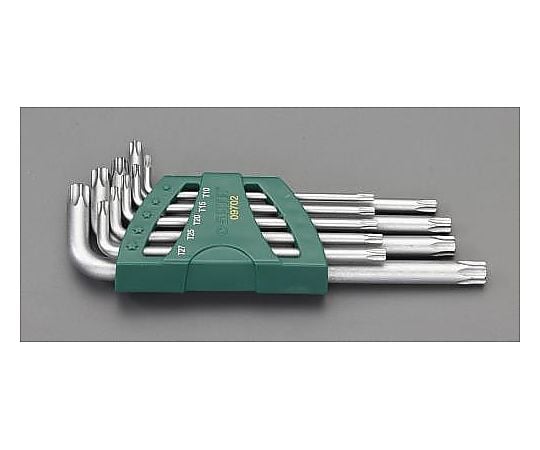 T10-T50 ９本組(Bore Torx)キーレンチ