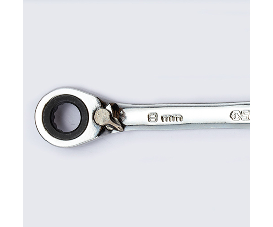 ラチェット片目片口スパナ 10mm EA684RB-10