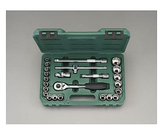 1/2"DR ソケットレンチセット(ﾐﾘｻｲｽﾞ)