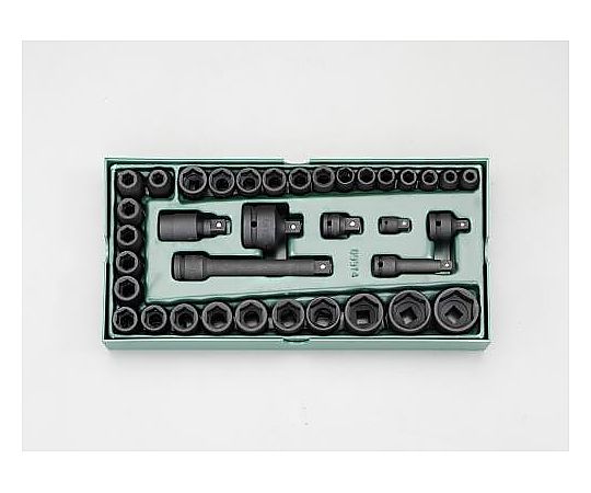 3/8"･1/2"DR ｲﾝﾊﾟｸﾄｿｹｯﾄｾｯﾄ(ﾄﾚｰ入り)