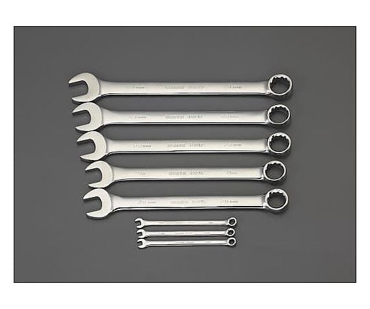 ８本組 片目片口スパナ(ﾄﾚｰ入り)